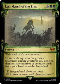 Last March of the Ents (Showcase Scrolls) (623) [Universes Beyond: The Lord of the Rings: Tales of Middle-earth]