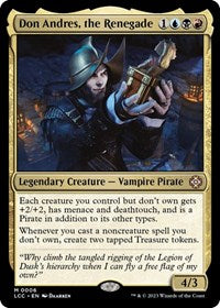 Don Andres, the Renegade (6) [Commander: The Lost Caverns of Ixalan]