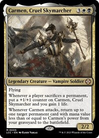 Carmen, Cruel Skymarcher (5) [Commander: The Lost Caverns of Ixalan]