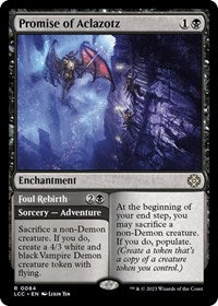 Promise of Aclazotz (84) [Commander: The Lost Caverns of Ixalan]