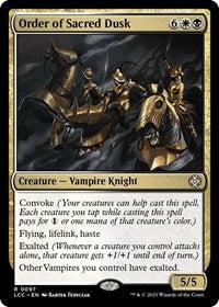 Order of Sacred Dusk (97) [Commander: The Lost Caverns of Ixalan]