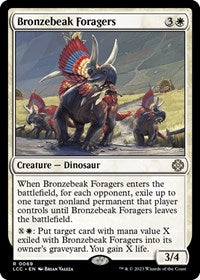 Bronzebeak Foragers (69) [Commander: The Lost Caverns of Ixalan]