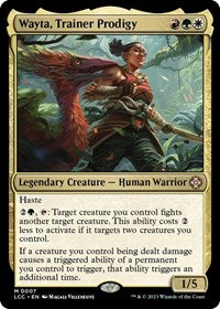 Wayta, Trainer Prodigy (7) [Commander: The Lost Caverns of Ixalan]
