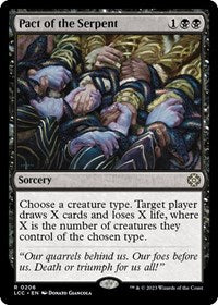 Pact of the Serpent (206) [Commander: The Lost Caverns of Ixalan]