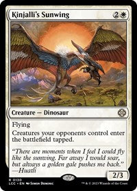 Kinjalli's Sunwing (130) [Commander: The Lost Caverns of Ixalan]