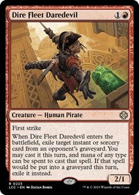 Dire Fleet Daredevil (223) [Commander: The Lost Caverns of Ixalan]