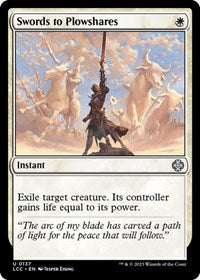 Swords to Plowshares (137) [Commander: The Lost Caverns of Ixalan]