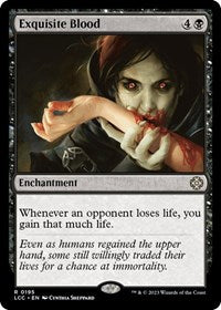 Exquisite Blood (195) [Commander: The Lost Caverns of Ixalan]