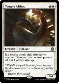 Temple Altisaur (138) [Commander: The Lost Caverns of Ixalan]