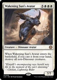 Wakening Sun's Avatar (139) [Commander: The Lost Caverns of Ixalan]