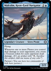 Malcolm, Keen-Eyed Navigator (161) [Commander: The Lost Caverns of Ixalan]