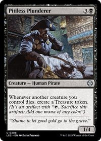 Pitiless Plunderer (208) [Commander: The Lost Caverns of Ixalan]