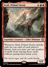 Etali, Primal Storm (224) [Commander: The Lost Caverns of Ixalan]