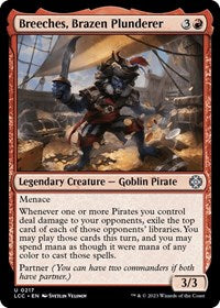 Breeches, Brazen Plunderer (217) [Commander: The Lost Caverns of Ixalan]
