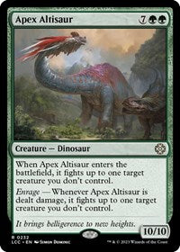 Apex Altisaur (232) [Commander: The Lost Caverns of Ixalan]
