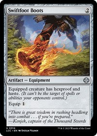 Swiftfoot Boots (314) [Commander: The Lost Caverns of Ixalan]