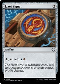Izzet Signet (306) [Commander: The Lost Caverns of Ixalan]