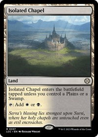 Isolated Chapel (337) [Commander: The Lost Caverns of Ixalan]