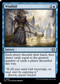 Windfall (180) [Commander: The Lost Caverns of Ixalan]