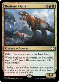Regisaur Alpha (286) [Commander: The Lost Caverns of Ixalan]
