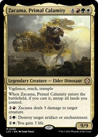 Zacama, Primal Calamity (296) [Commander: The Lost Caverns of Ixalan]