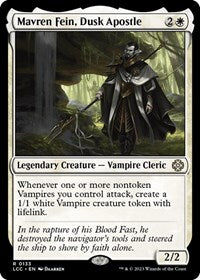 Mavren Fein, Dusk Apostle (133) [Commander: The Lost Caverns of Ixalan]