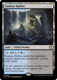 Sunken Hollow (355) [Commander: The Lost Caverns of Ixalan]