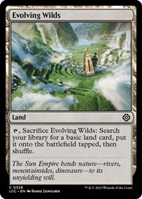 Evolving Wilds (328) [Commander: The Lost Caverns of Ixalan]
