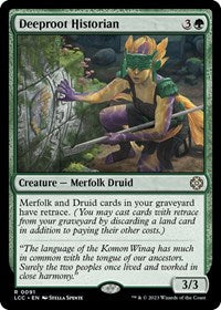 Deeproot Historian (91) [Commander: The Lost Caverns of Ixalan]