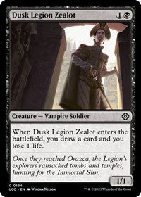 Dusk Legion Zealot (194) [Commander: The Lost Caverns of Ixalan]