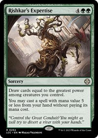 Rishkar's Expertise (254) [Commander: The Lost Caverns of Ixalan]