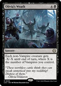 Olivia's Wrath (205) [Commander: The Lost Caverns of Ixalan]