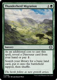 Thunderherd Migration (259) [Commander: The Lost Caverns of Ixalan]
