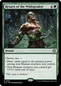 Return of the Wildspeaker (252) [Commander: The Lost Caverns of Ixalan]