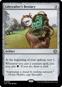 Lifecrafter's Bestiary (307) [Commander: The Lost Caverns of Ixalan]