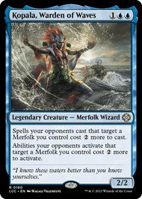 Kopala, Warden of Waves (160) [Commander: The Lost Caverns of Ixalan]