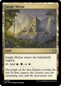 Jungle Shrine (338) [Commander: The Lost Caverns of Ixalan]