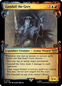 Gandalf the Grey (Showcase Scrolls) (658) [Universes Beyond: The Lord of the Rings: Tales of Middle-earth]