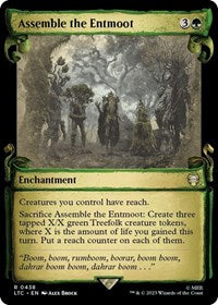 Assemble the Entmoot (Showcase Scrolls) (438) [Commander: The Lord of the Rings: Tales of Middle-earth]