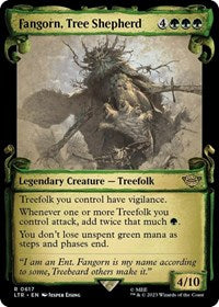 Fangorn, Tree Shepherd (Showcase Scrolls) (617) [Universes Beyond: The Lord of the Rings: Tales of Middle-earth]
