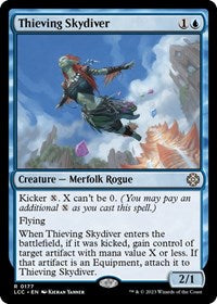 Thieving Skydiver (177) [Commander: The Lost Caverns of Ixalan]