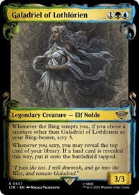 Galadriel of Lothlorien (Showcase Scrolls) (657) [Universes Beyond: The Lord of the Rings: Tales of Middle-earth]