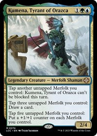 Kumena, Tyrant of Orazca (274) [Commander: The Lost Caverns of Ixalan]