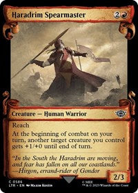 Haradrim Spearmaster (Showcase Scrolls) (586) [Universes Beyond: The Lord of the Rings: Tales of Middle-earth]