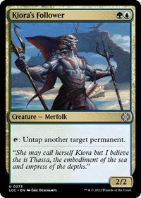 Kiora's Follower (273) [Commander: The Lost Caverns of Ixalan]