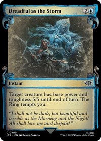 Dreadful as the Storm (Showcase Scrolls) (499) [Universes Beyond: The Lord of the Rings: Tales of Middle-earth]