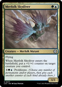 Merfolk Skydiver (277) [Commander: The Lost Caverns of Ixalan]