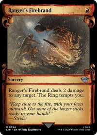Ranger's Firebrand (Showcase Scrolls) (594) [Universes Beyond: The Lord of the Rings: Tales of Middle-earth]