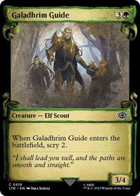 Galadhrim Guide (Showcase Scrolls) (619) [Universes Beyond: The Lord of the Rings: Tales of Middle-earth]
