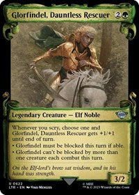 Glorfindel, Dauntless Rescuer (Showcase Scrolls) (622) [Universes Beyond: The Lord of the Rings: Tales of Middle-earth]